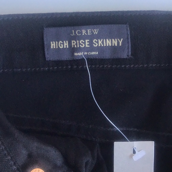 J. Crew high rise skinny black jeans - Picture 4 of 16